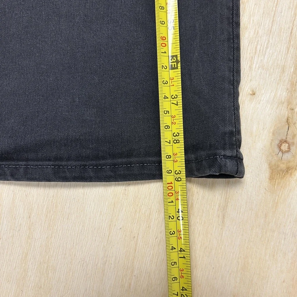 Lucky Brand Lolita Boot Jeans Womens 8 Charcoal Wash Gray Bootcut Mid Rise Denim - Picture 5 of 10